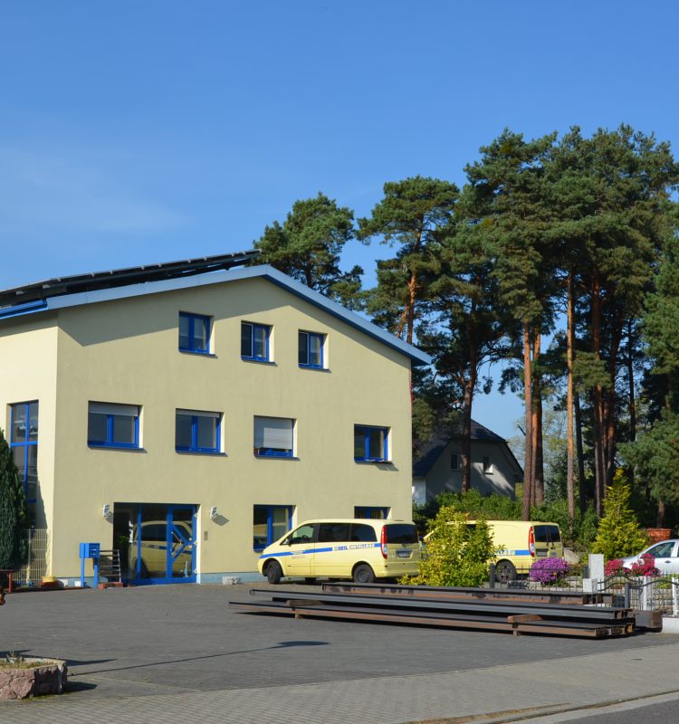 Ansicht des Firmengebäudes in Kolkwitz