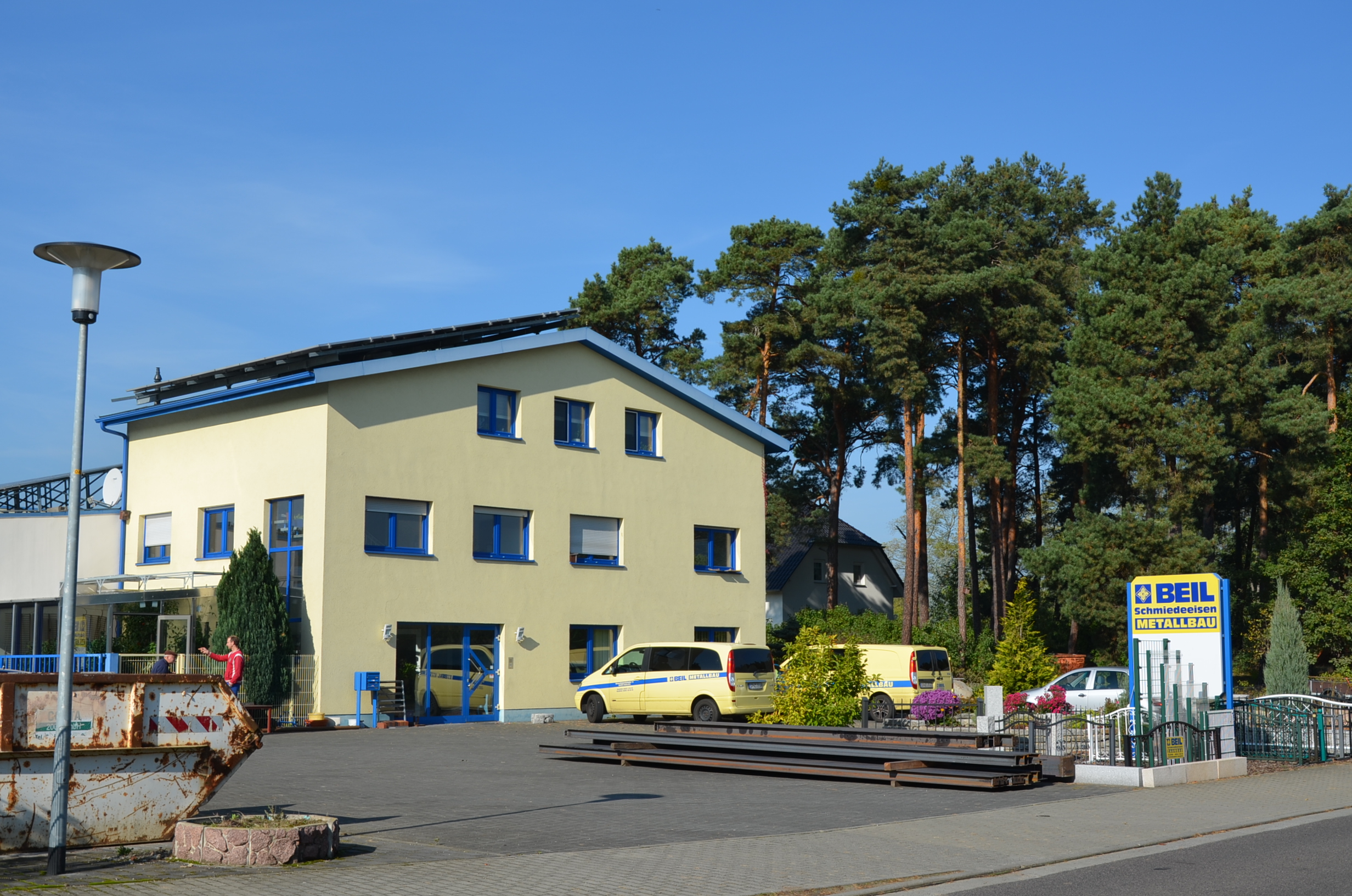 Ansicht des Firmengebäudes in Kolkwitz